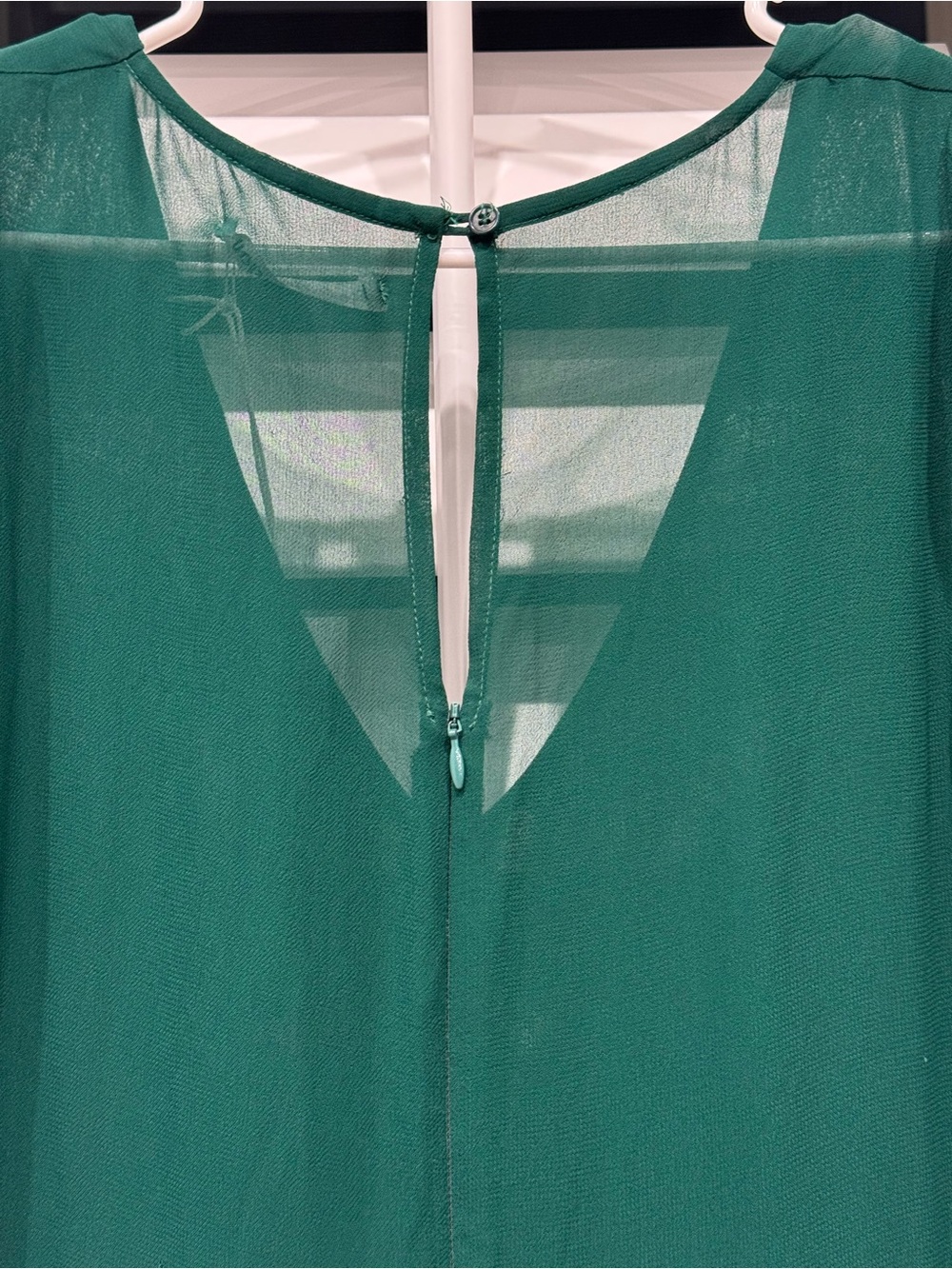 Reformation Forest Green Midi Dress - Picture 7 of 9